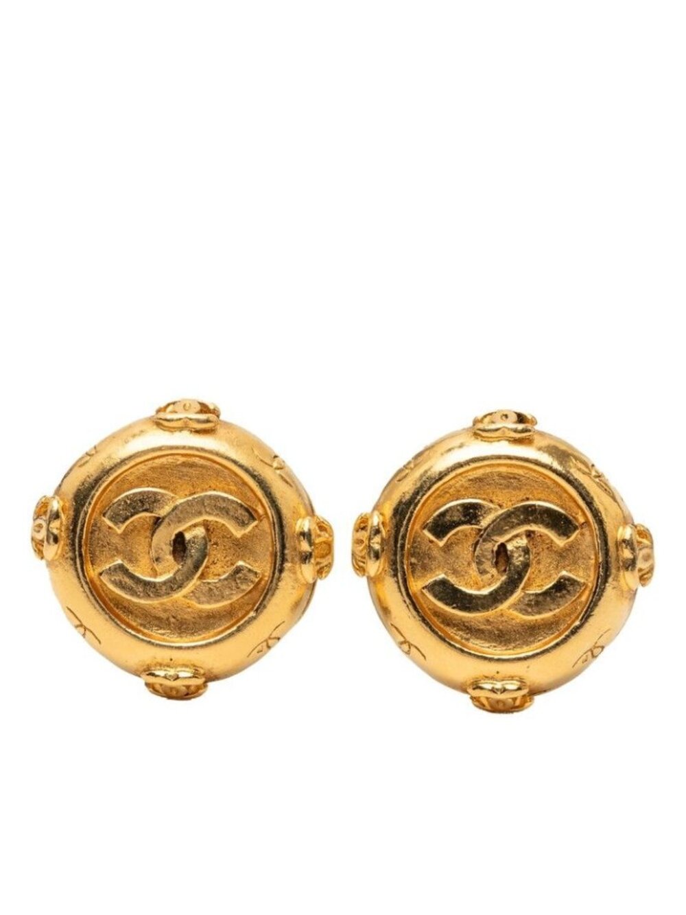 Chanel CC Logo Gold Plated - Picture 1 of 6